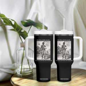 Haitian Revolution Toussaint Louverture Tumbler With Handle We Will Rise Again Historic Graphic TS02 Print Your Wear