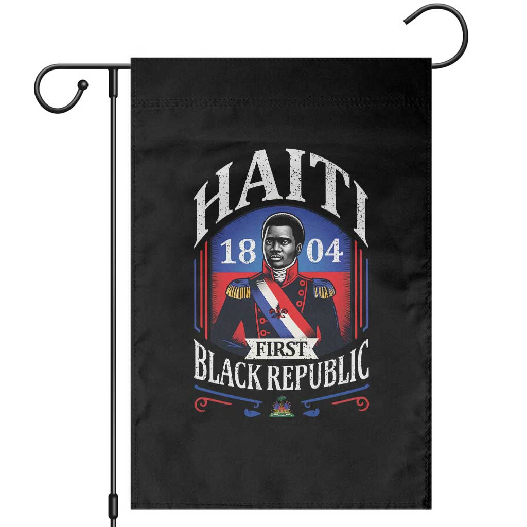 1804 First Black Republic Vintage Graphic Garden Flag Jean Jacques Dessalines Historic TS02 Black Print Your Wear