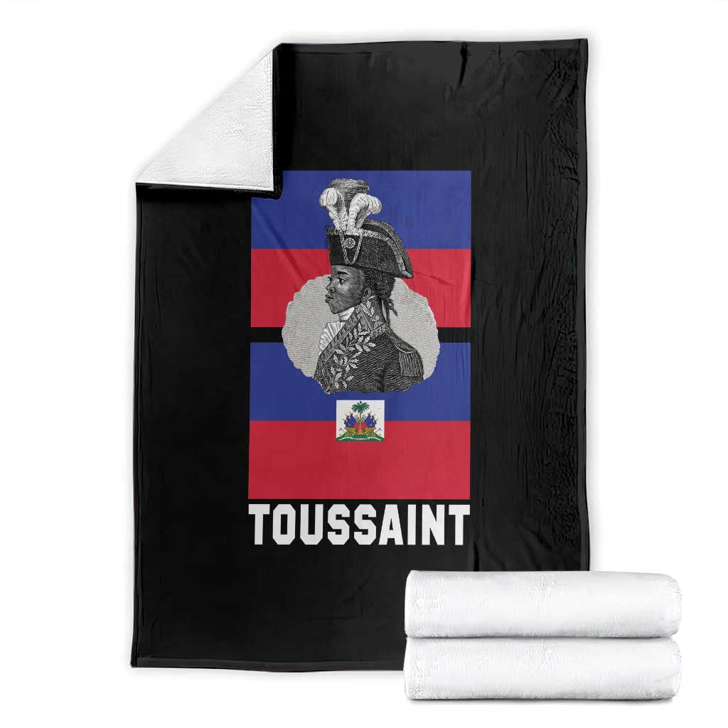 Toussaint Louverture Haitian Revolution Leader Throw Blanket Vintage General Portrait Haiti Freedom History TS02 Black Print Your Wear