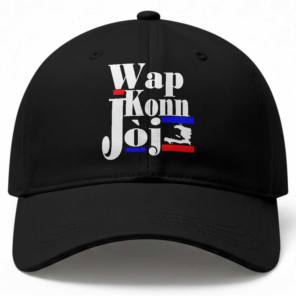 Wap Konn Joj Funny Haitian Creole Idiom Saying Baseball Cap Haiti Heritage Pride TS02 Print Your Wear
