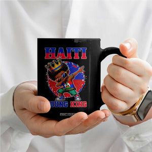 Haiti Young King Dabbing Boy Kids Graphic Coffee Mug Haitian Heritage Pride TS02 Print Your Wear