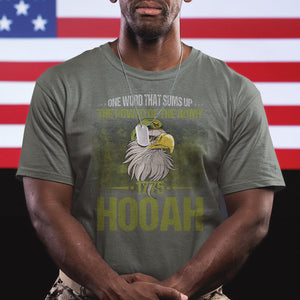 US Soldier T Shirt One Word That Sums Up The Power Of The Army 1775 Hooah TS02 Printyourwear