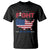 Trump Raised Fist T Shirt Fight Pennsylvania July 13 2024 American Flag TS02 Black Print Your Wear