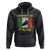 Funny Italian Hoodie I Identify As Italian Pride Hand Gesture Italy TS02 Black Printyourwear