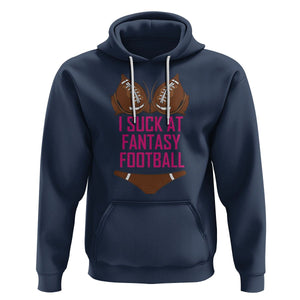 Fantasy Football Hoodie Funny I Suck At Loser Bikini Pink TS02 Navy Printyourwear