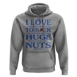 Fantasy Football Hoodie I Love Playing I Suck At TS02 Sport Gray Printyourwear