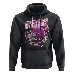 Fantasy Football Hoodie Move Over Boys Girls Draft Party Women TS02 Black Printyourwear