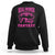 Fantasy Football Sweatshirt Real Women Play Fantasy Draft Party Women TS02 Black Printyourwear