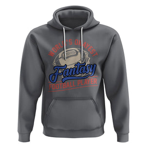 Fantasy Football Hoodie World's Okayest Player TS02 Charcoal Printyourwear