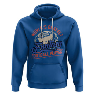 Fantasy Football Hoodie World's Okayest Player TS02 Royal Blue Printyourwear