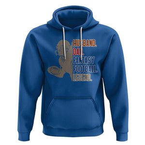 Fantasy Football Hoodie Husband Dad Legend Player Champion Mens TS02 Royal Blue Printyourwear