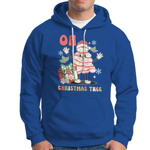 Oh Christmas Tree Retro Groovy Hoodie TS02 Royal Blue Printyourwear