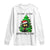 Black Cat Christmas Long Sleeve Shirt It's Fine I'm Fine Everthing Is Fine Funny Xmas TS02 White Print Your Wear