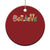 Believe Xmas Christmas Ornament Santa Claus Reindeer Candy Cane Groovy Xmas TS02 Print Your Wear