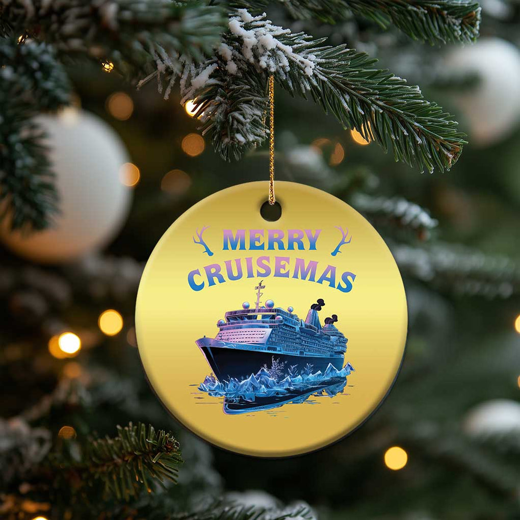 Christmas Cruise Christmas Ornament Merry Cruisemas Xmas Family Trip Reunion TS02 Print Your Wear