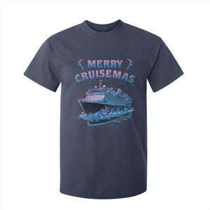 Christmas Cruise T Shirt For Kid Merry Cruisemas Xmas Family Trip Reunion TS02 Navy Print Your Wear