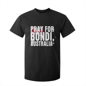 Pray for Bondi Australia T Shirt For Kid Memorial Unity and Support Tribute TS02 Black Print Your Wear