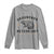 Groundhog Meteorology Long Sleeve Shirt Estd 1887 Accurate 50 Percent Of The Time Woodchuck TS02 Sport Gray Print Your Wear