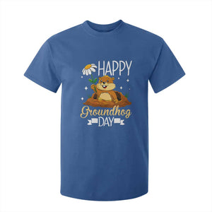 Happy Groundhog Day T Shirt For Kid Punxsutawney Phil Groundhog Lover TS02 Royal Blue Print Your Wear