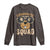 Groundhog Squad Long Sleeve Shirt Cute Woodchuck Happy Groundhog Day TS02 Dark Chocolate Print Your Wear