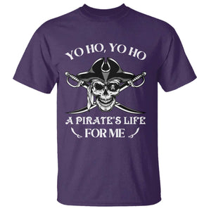 Funny Pirate T Shirt Pirate Life For Me Pirate Skull Buccaneer Freebooter TS02 Purple Print Your Wear