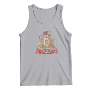 Cute Groundhog Tank Top Woodchuck Day Animal Lover TS02 Athletic Heather Print Your Wear