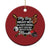 Funny Baseball Christmas Ornament My Boy Might Not Always Swing But I Do So Watch Your Mouth TS02 Print Your Wear