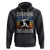 Funny Baseball Hoodie My Boy Might Not Always Swing But I Do So Watch Your Mouth Retro Vintage TS02 Black Printyourwear