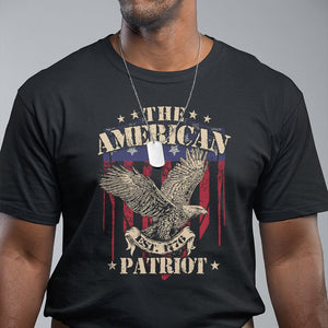 Patriotic Eagle T Shirt The American Patriot Est 1776 US Flag TS02 Black Print Your Wear