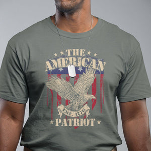 Patriotic Eagle T Shirt The American Patriot Est 1776 US Flag TS02 Military Green Print Your Wear