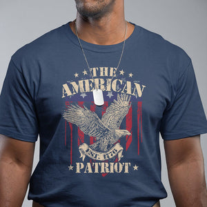 Patriotic Eagle T Shirt The American Patriot Est 1776 US Flag TS02 Navy Print Your Wear