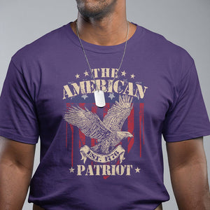 Patriotic Eagle T Shirt The American Patriot Est 1776 US Flag TS02 Purple Print Your Wear