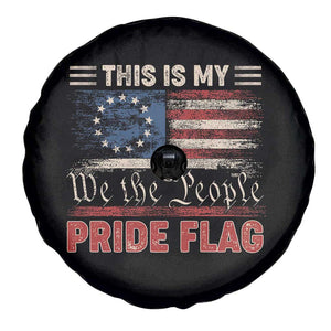 American Patriotic Spare Tire Cover This Is My Pride Flag US Flag 4th Of July TS02 Print Your Wear