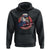 Patriotic American Eagle Hoodie Merica Since 1776 Freedom Tour 4th of July Independence Day TS02 Black Print Your Wear