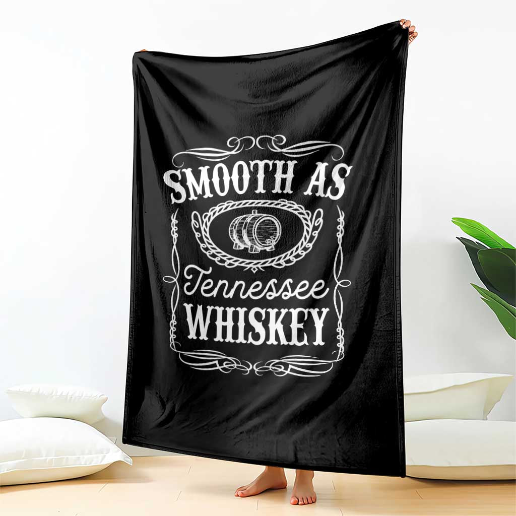 Smooth As Tennessee Whiskey Distillery Barrel Vintage Throw Blanket TS02 Print Your Wear