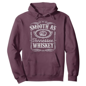 Smooth As Tennessee Whiskey Distillery Barrel Vintage Hoodie TS02 Maroon Print Your Wear