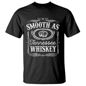 Smooth As Tennessee Whiskey Distillery Barrel Vintage T Shirt TS02 Black Print Your Wear