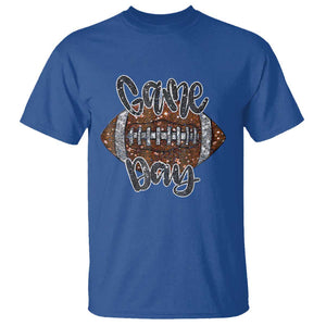 American Football Game Day T Shirt Rugby Season TS02 Royal Blue Print Your Wear