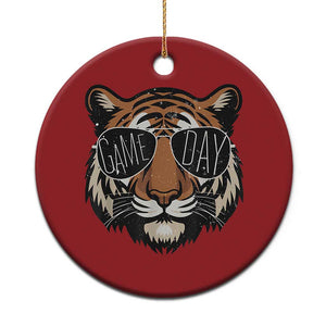 American Football Game Day Christmas Ornament Touchdown Season Cool Tiger TS02 Print Your Wear