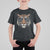 American Football Game Day T Shirt For Kid Touchdown Season Cool Tiger TS02 Black Print Your Wear