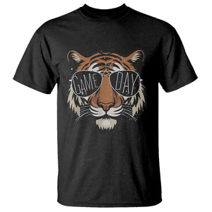 American Football Game Day T Shirt Touchdown Season Cool Tiger TS02 Black Print Your Wear