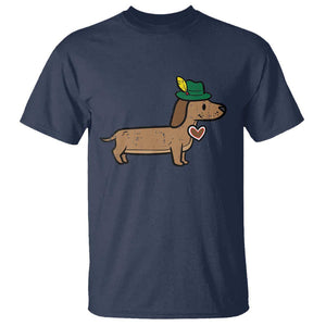 Oktoberfest Dachshund T Shirt Cute Sausage Dog German Munich TS02 Navy Print Your Wear