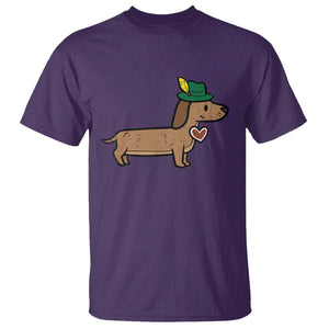 Oktoberfest Dachshund T Shirt Cute Sausage Dog German Munich TS02 Purple Print Your Wear