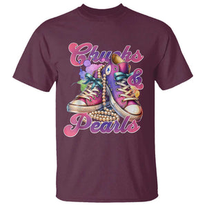 Kamala 2024 T Shirt Chuck And Pearls Harris I'm With Her TS02 Maroon Print Your Wear