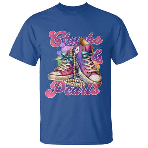 Kamala 2024 T Shirt Chuck And Pearls Harris I'm With Her TS02 Royal Blue Print Your Wear