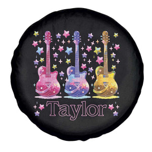 Taylor Name Spare Tire Cover Retro Groovy 70s 80s TS02 Print Your Wear