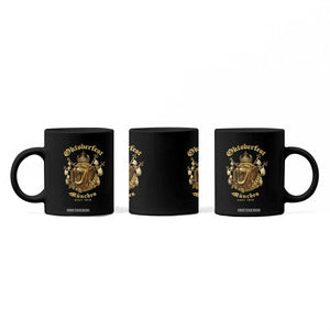 Oktoberfest Munchen Roaring Lion Coffee Mug Since 1810 Crown and Beer Weapon TS02 Print Your Wear
