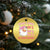 Funny Pink Santa Christmas Ornament Theres Some Hos In This House Retro Xmas Vibe TS02 Print Your Wear