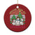 Chrismas Snowman Christmas Ornament Chillin' With My Snowmies Retro Xmas Vibe TS02 Print Your Wear