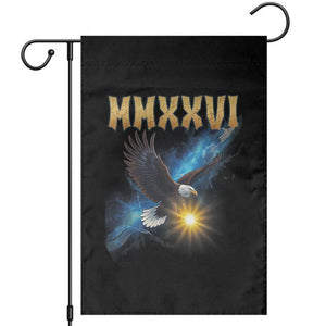 MMXXVI 2026 Eagle Garden Flag Epic Patriotic Capitol Flag USA 250th Anniversary TS02 Black Print Your Wear